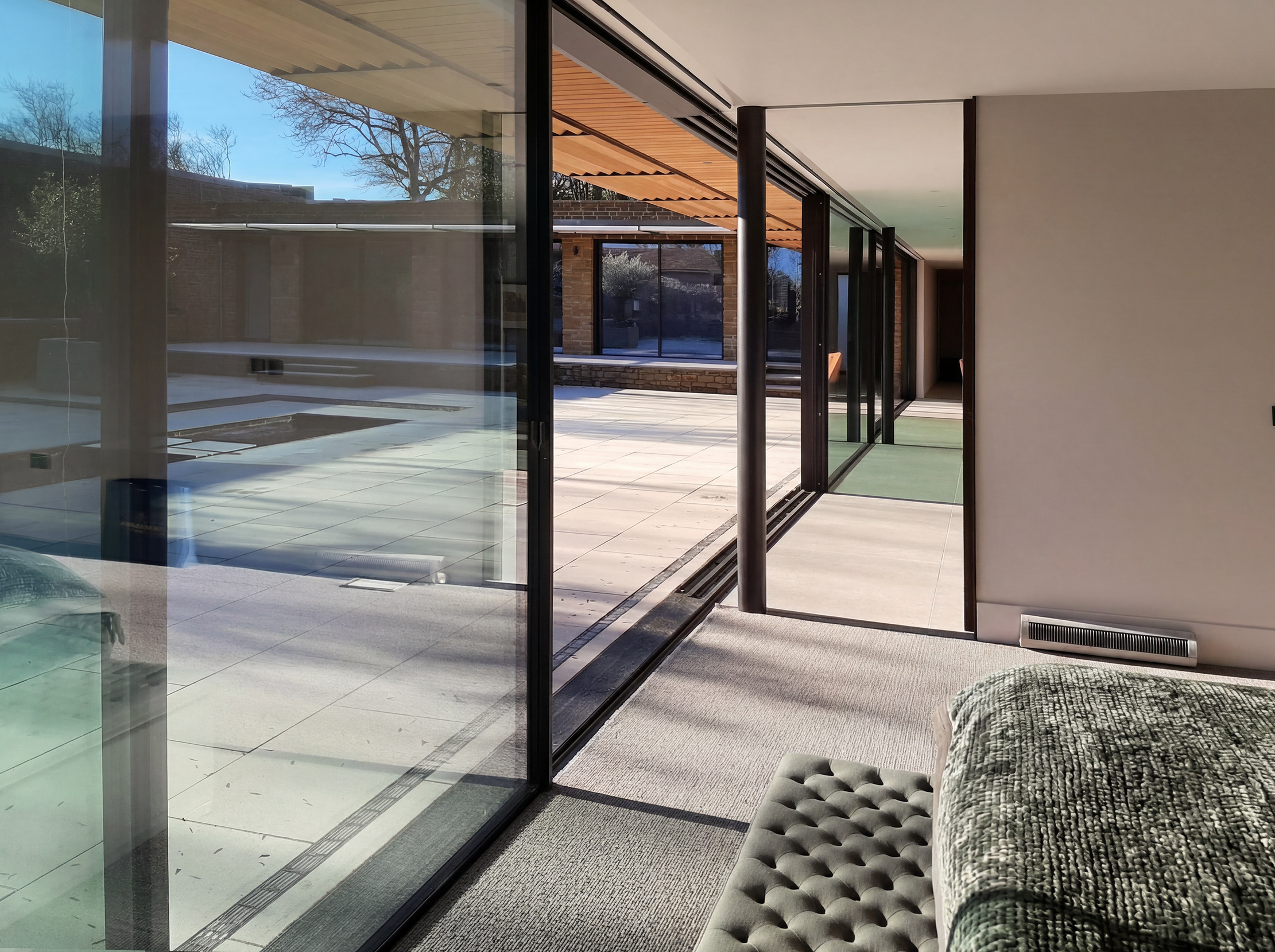 extra large sliding glass doors for passiv house